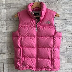 The North Face | Pink 700 Down Puffer Vest Women’s Small